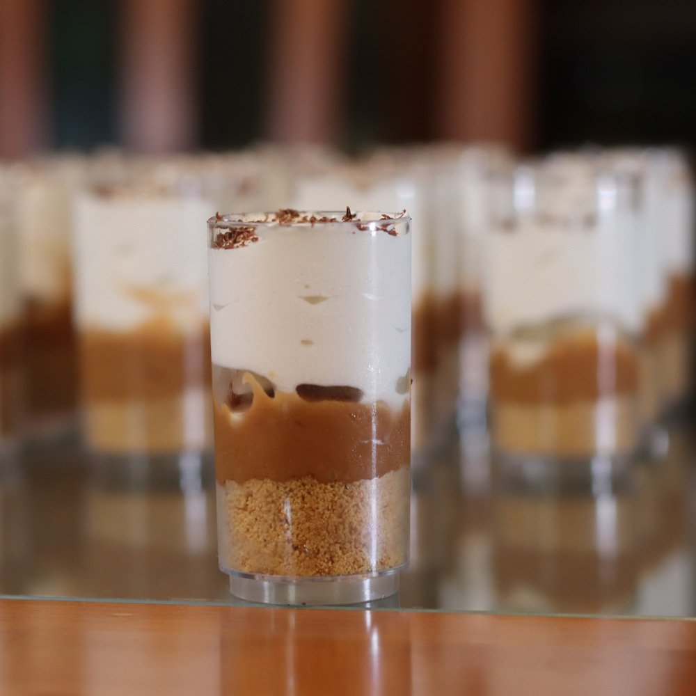 Banofee Pie em copinhos