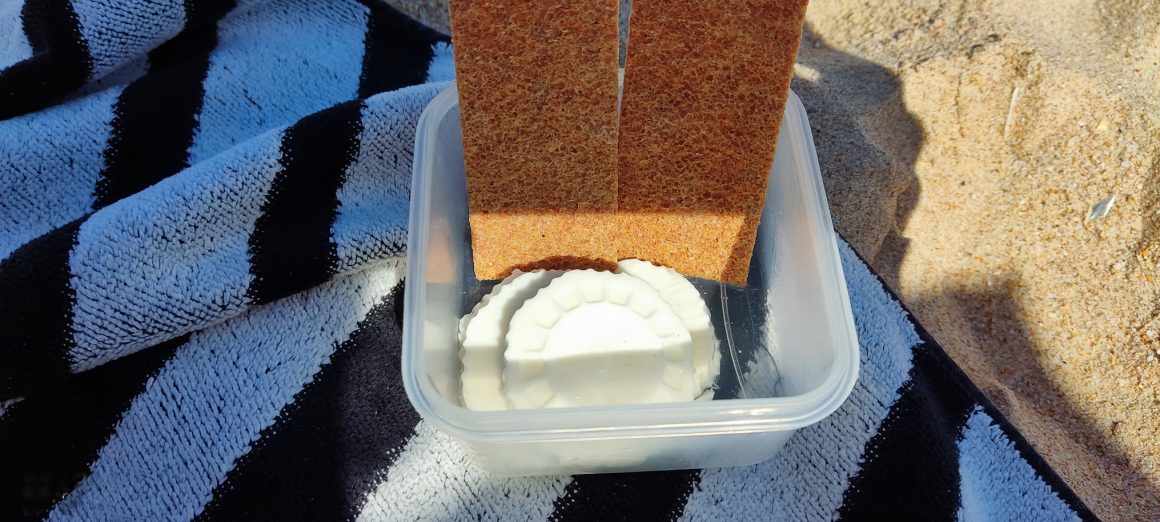 lanche na praia