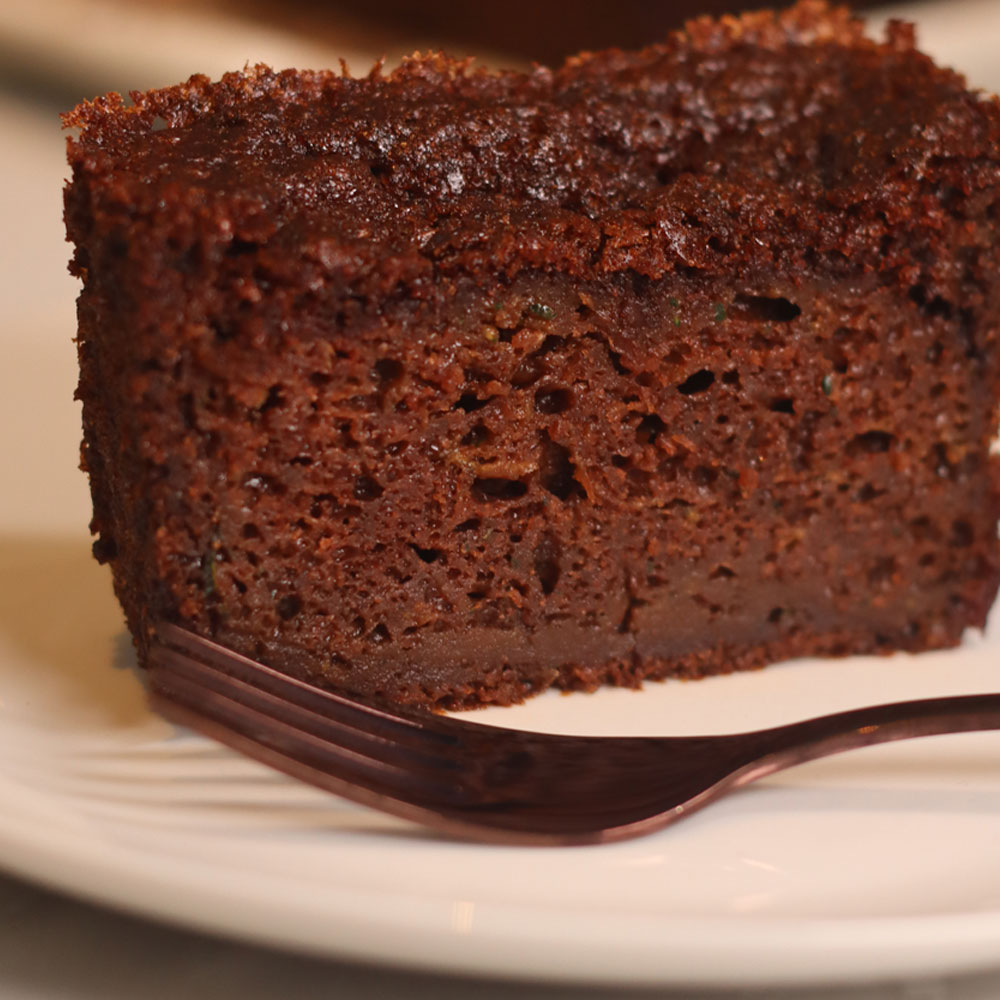 Bolo de Dois Chocolates e Curgete