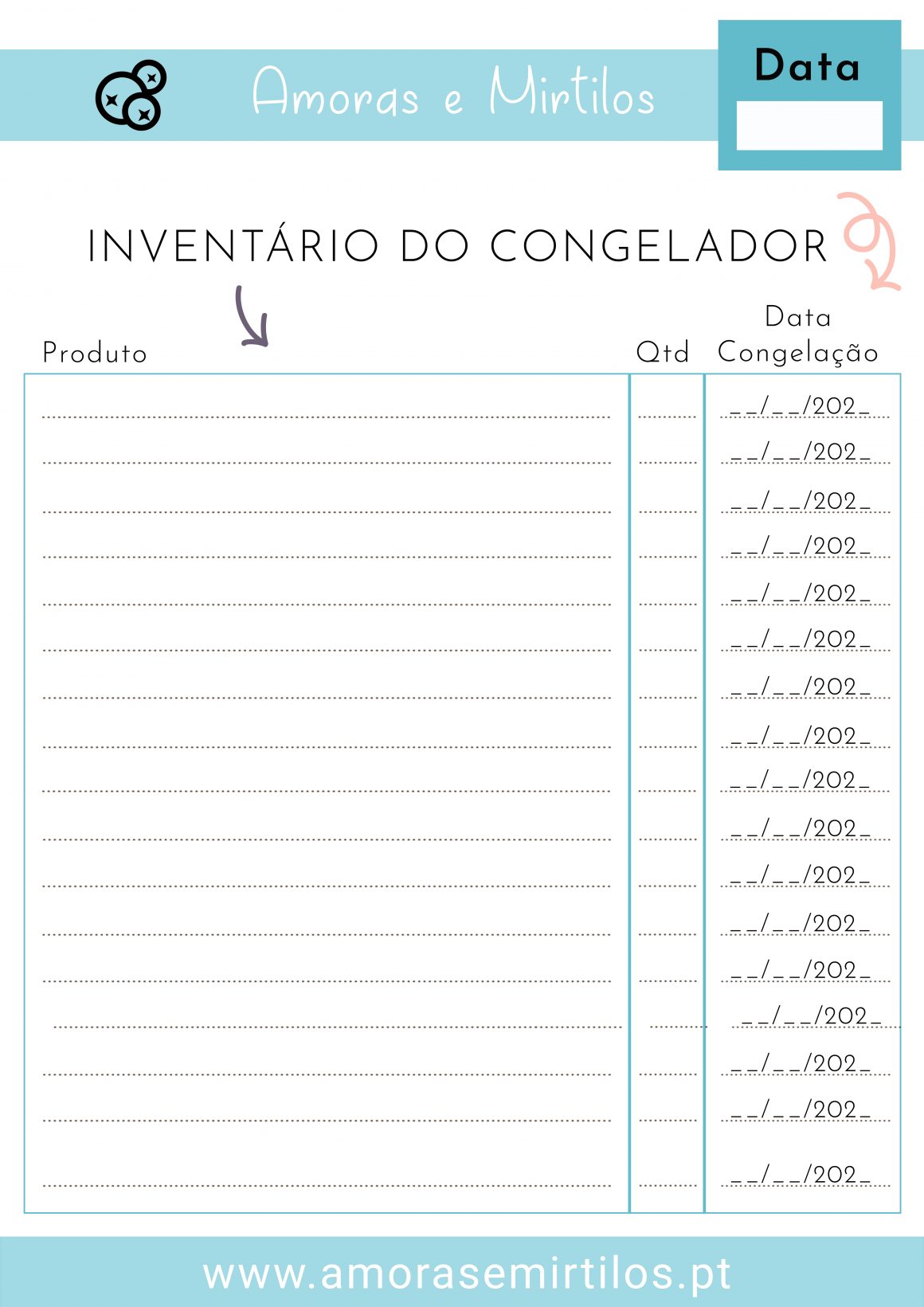 inventário