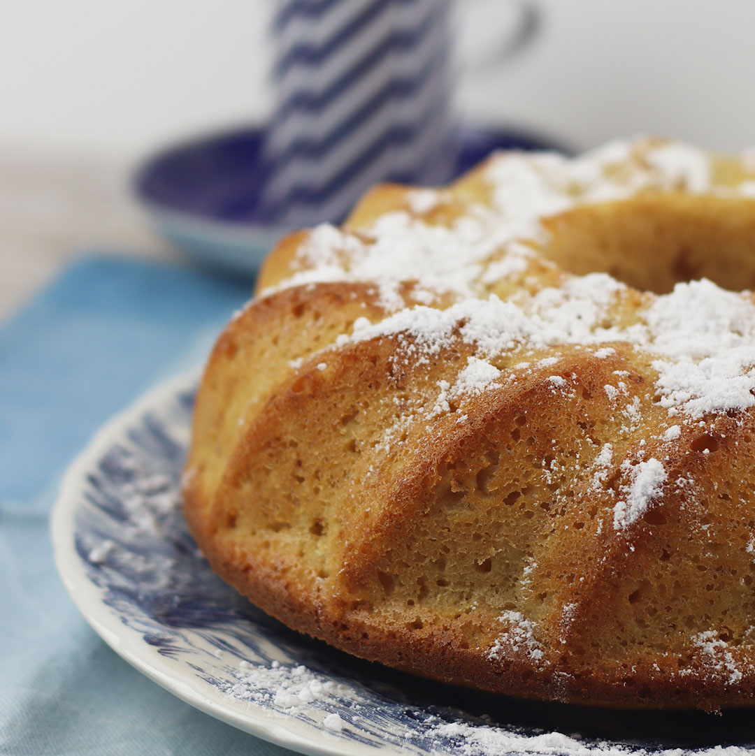 Bolo de Requeijão e Limão